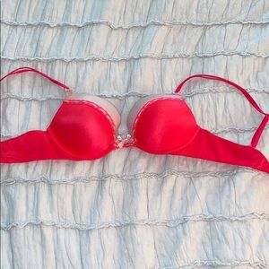 Hot pink/ salmon very sexy Victoria Secret push up